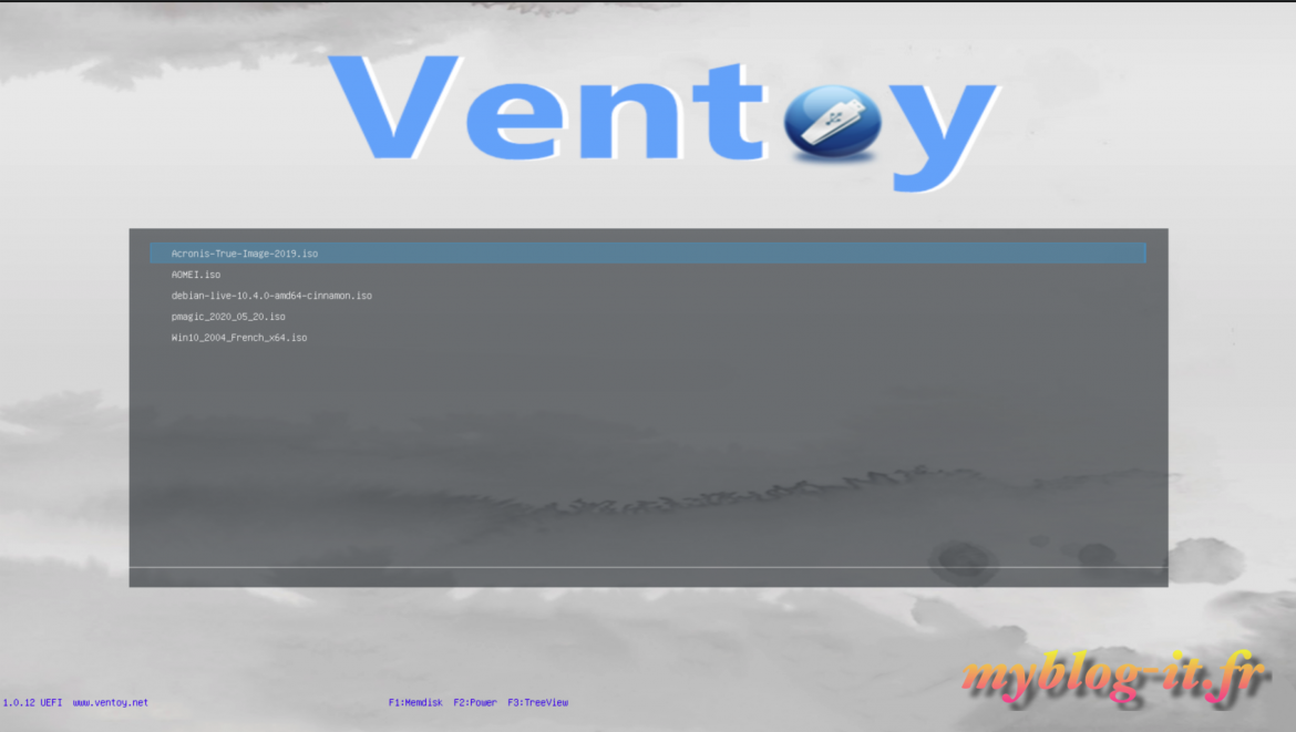 linux install ventoy